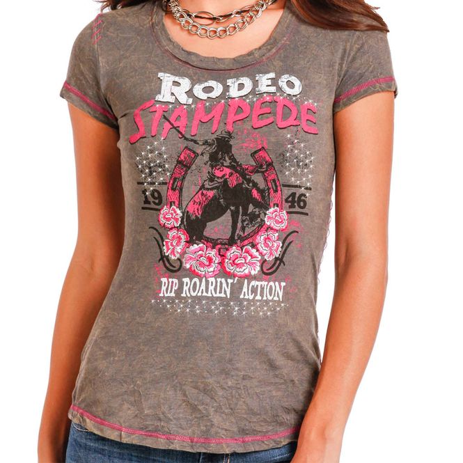 Hovedbilde Panhandle Rodeo Stampede T-skjorte