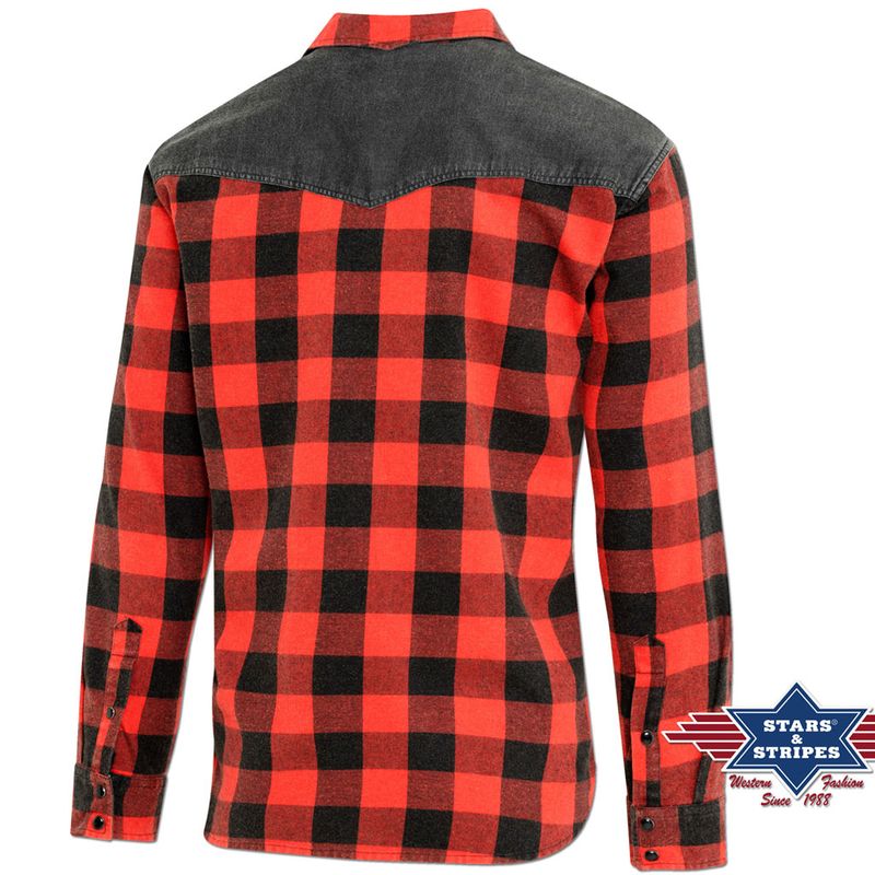 Lumberjack Rød Flanellskjorte