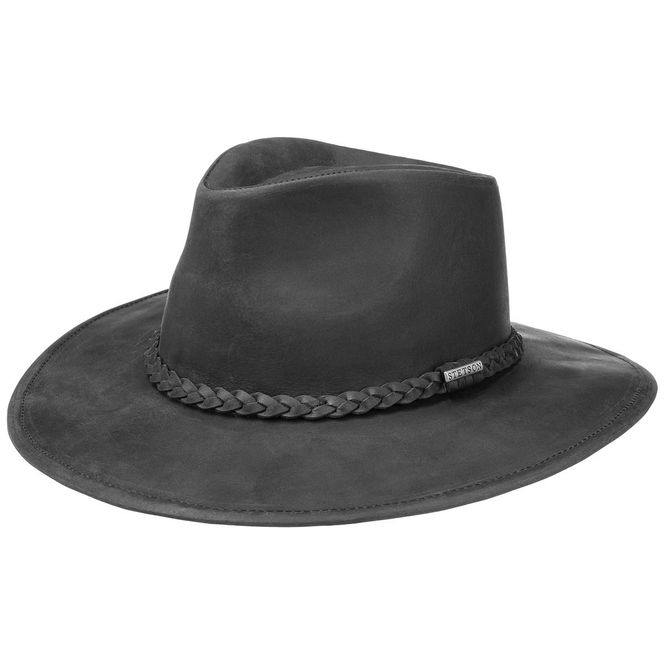 Hovedbilde Stetson Buffalo Skinnhatt - Sort