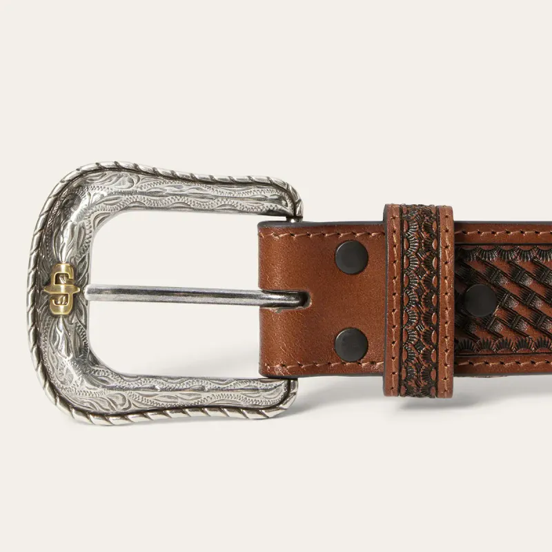 Stetson Westernbelte Basket Weave