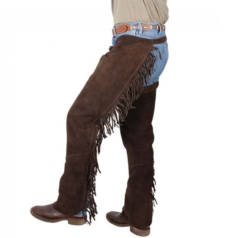 Semsket Brune Chaps