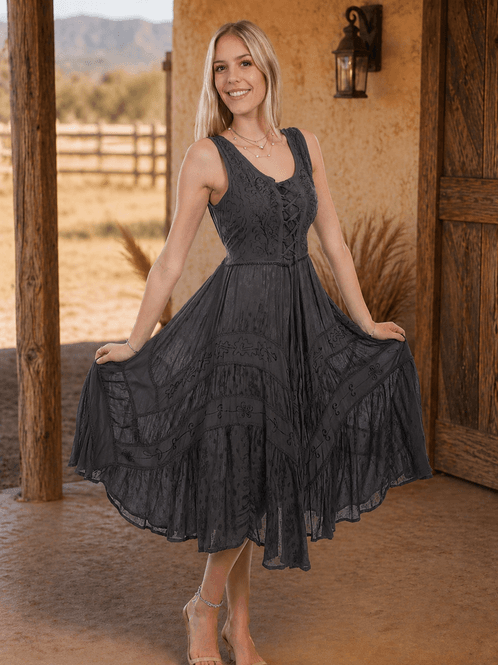 Hovedbilde Scully Gun Metal Western-Kjole