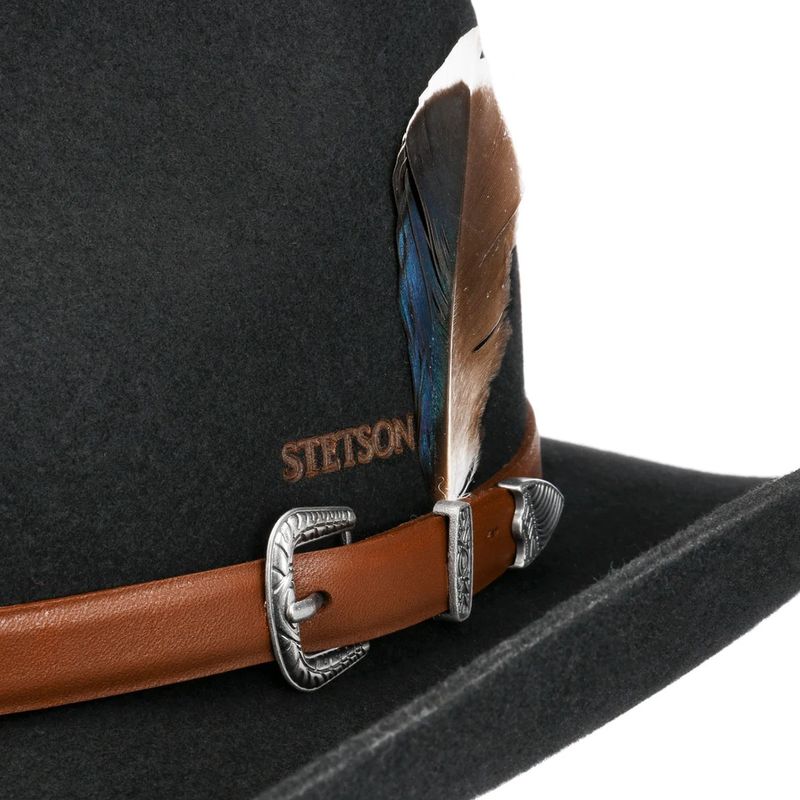 Stetson Limington Svart Cowboyhatt