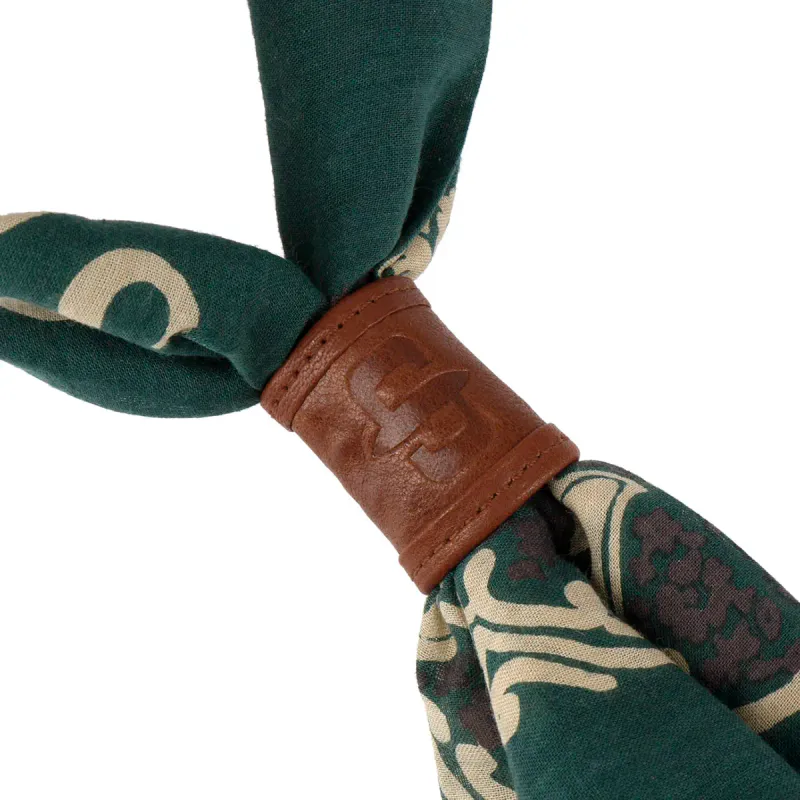 Bandanaring i Skinn – Bandana Leather Loop