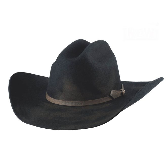 Hovedbilde Kayce Svart 4X Western Cowboyhatt