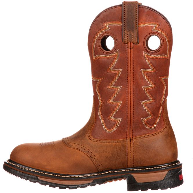  Rocky Branson Saddle Roper Western Boots