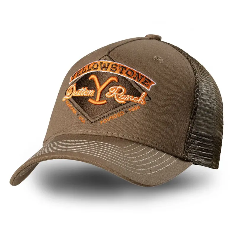 Yellowstone Dutton Ranch Trucker Caps
