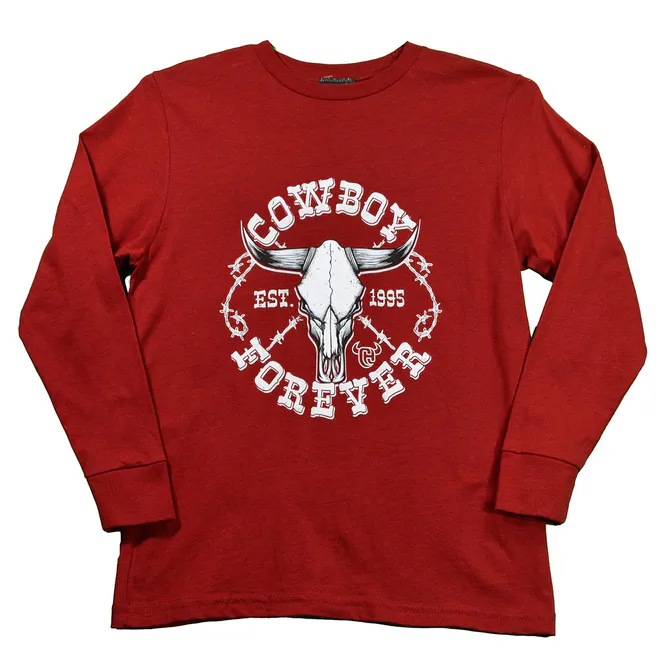 Hovedbilde Cowboy Forever Langermet Genser til Gutt