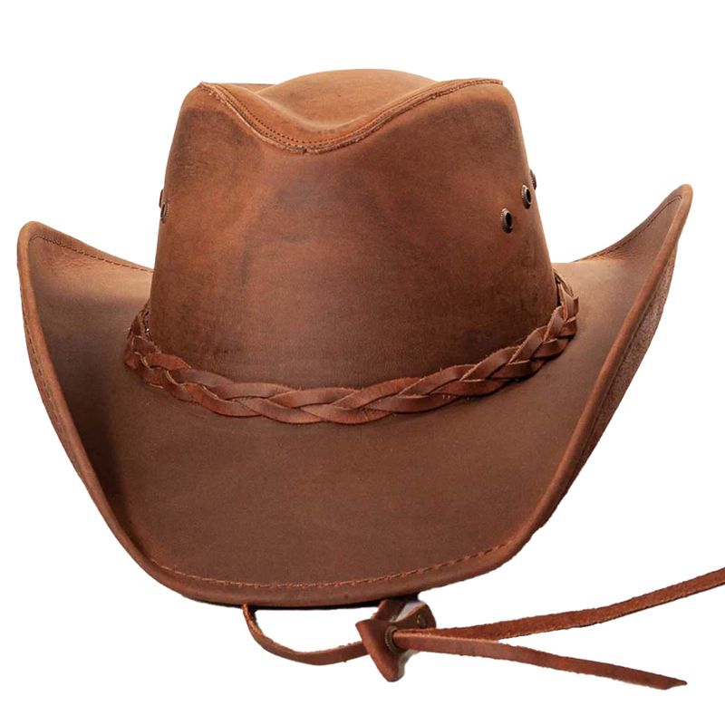 Hollywood Copper Cowboyhatt I Skinn