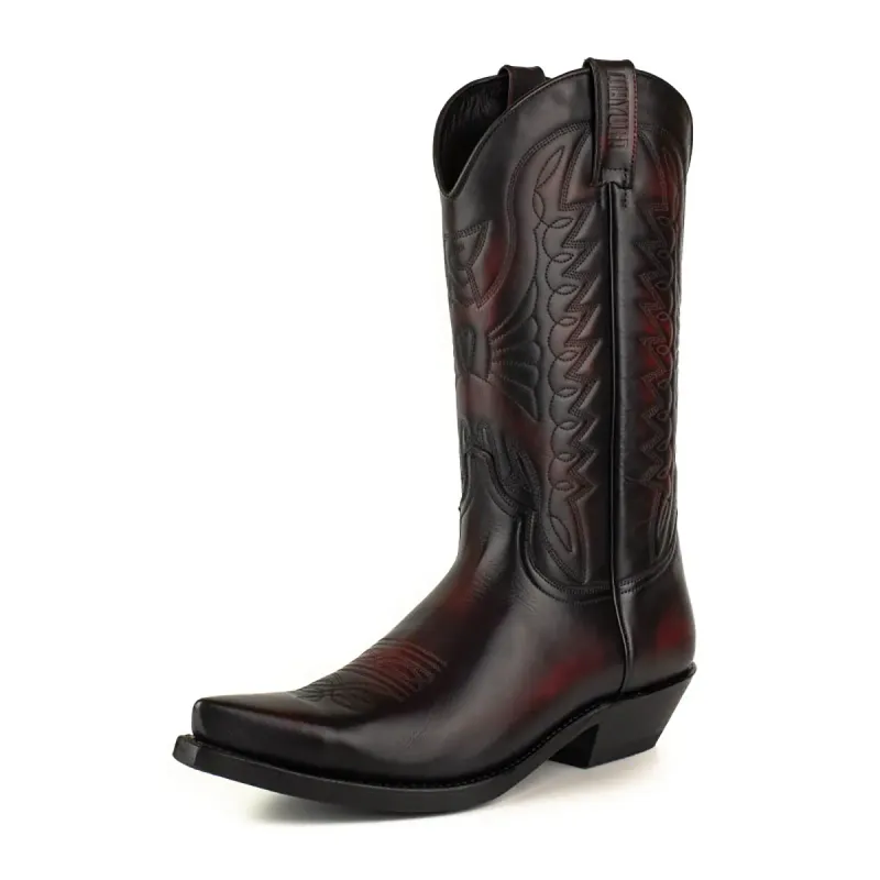 Mayura 1920 Cowboy Boots - Texas Red
