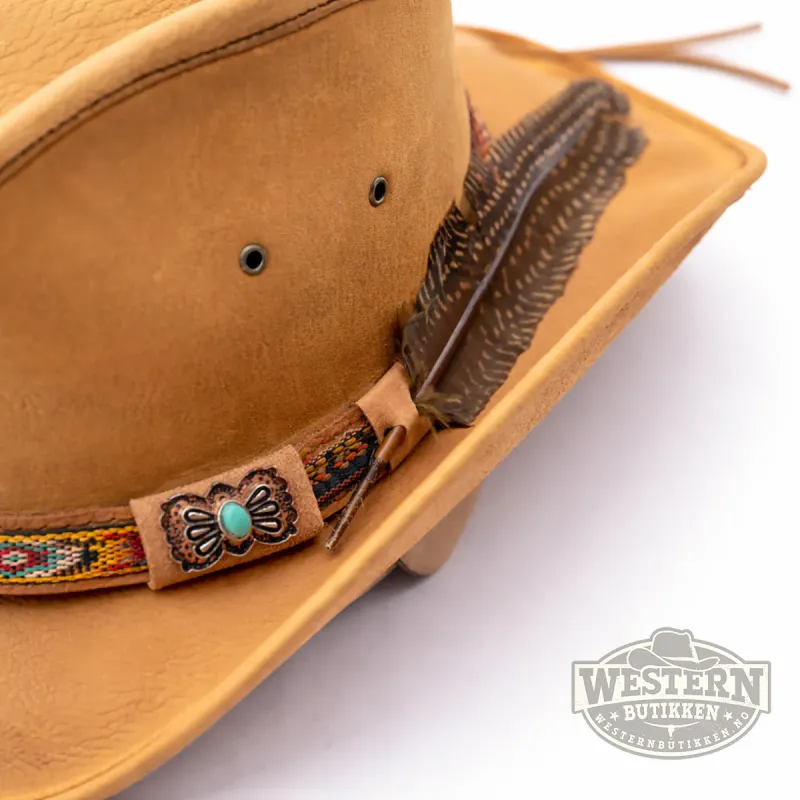 Roswell Cowboyhatt i Skinn