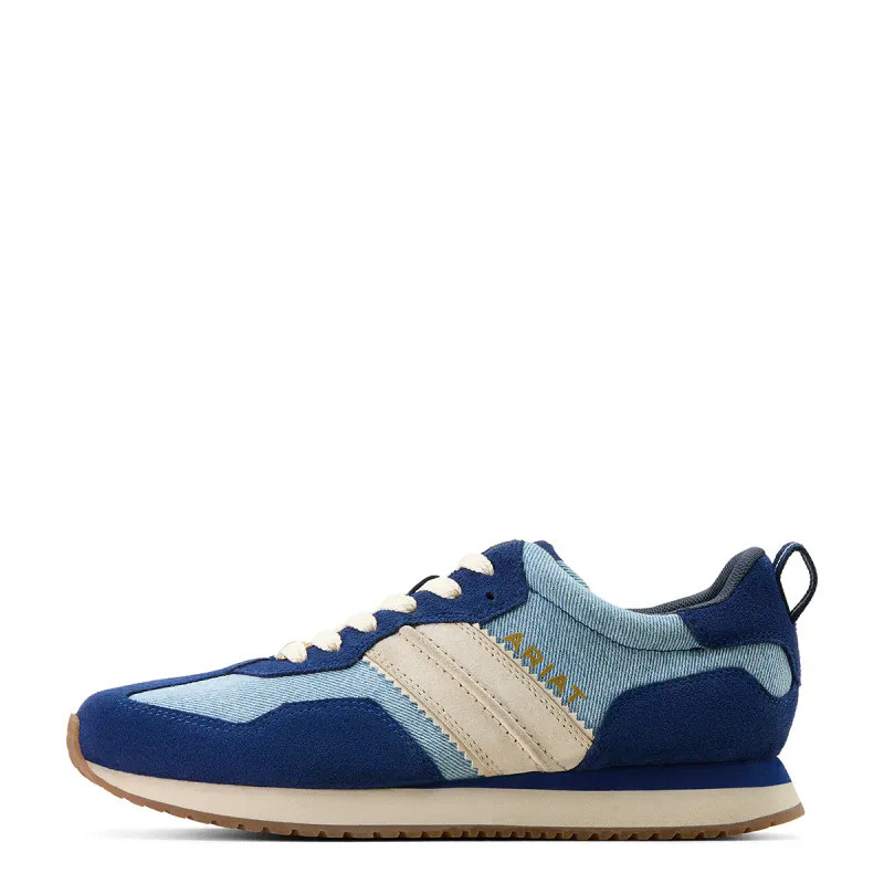 Ranch Runner Light Denim – Sneakers til Dame
