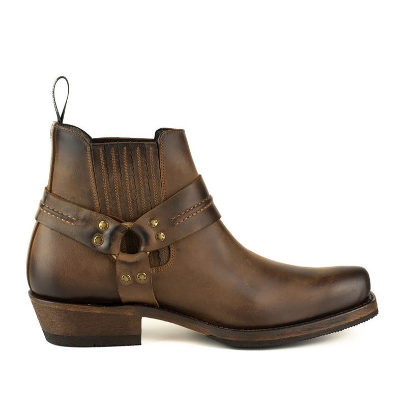 Mayura 1444 Harness Boots - Crazy Old Sadale Vintage